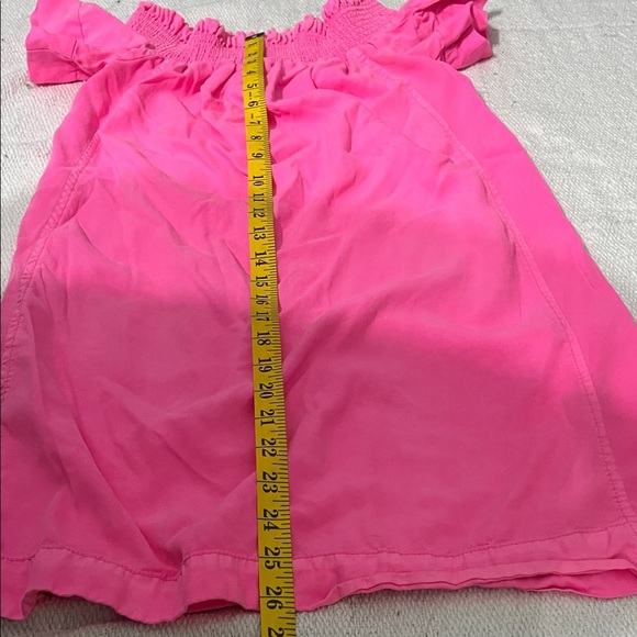 Vineyard Vines Hot Pink Off-Shoulder Mini Dress - Picture 5 of 5